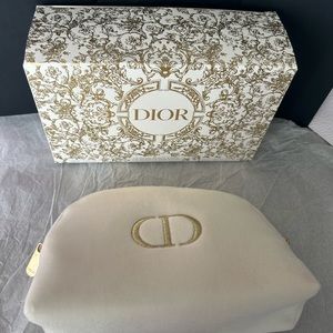 DIOR Holiday 2023 cosmetic Bag Limited Edition AUTHENTIC